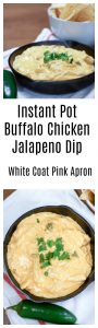 buffalo chicken jalapeno dip, instant pot buffalo chicken jalapeno dip, instant pot dip, instant pot appetizer, instant pot jalapeno dip, instant pot buffalo dip, instant pot buffalo chicken dip