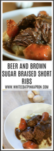 Beer and Brown Sugar Braised Short Ribs