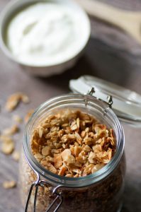 Granola in a jar